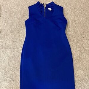 Calvin Klein Royal Blue Midi Dress